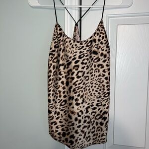 Victoria's Secret Animal Print Satin Cami